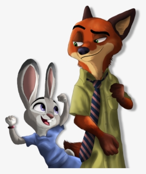 The Foxtrot And The Bunny Hopp Nick And Judy - Nick Wilde Rabbits #1274856