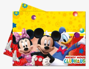 Mickey Mouse Clubhouse Plastic Tablecover - Mickey Mouse Clubhouse Table Cloths #1275120
