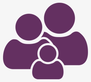 Insurance Solutions Family Icon - Family Icon Png Purple #1275460