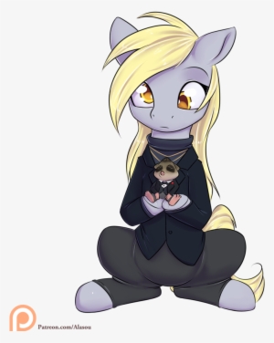 Alasou, Crossover, Derpy Hooves, Female, Mafia, Mare, - Derpy Hooves #1275777