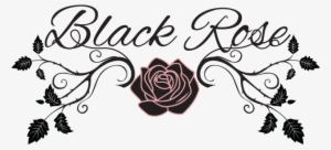 Logo - Black Rose Logo Png #1275931