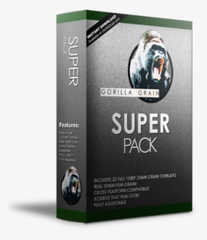 The Gorilla Grain Super Pack Contains 3 Different Styles - Grain 35mm Vintage #1275969