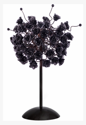 Black Rose Table Lamp - Black Rosettes Pendant Hanging Light #1276190