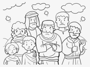 Picture Free Angry Face At Getdrawings - Israelites In The Wilderness Coloring Pages #1276258