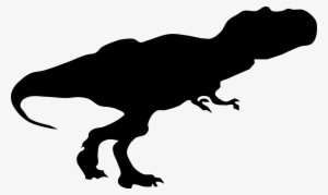 Clipart Transparent Stock T Rex Silhouette At Getdrawings - Dinosaur Silhouette T Rex #1276390