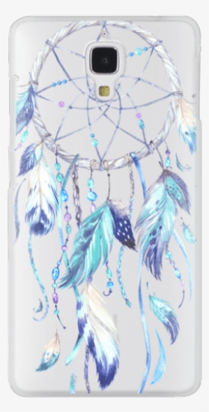 Watercolor Blue Dreamcatcher Feather Dream Catcher - Printable Dream Catcher Poster #1276422