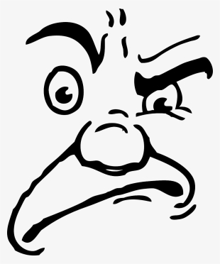 Drawing Facial Expression Face Cartoon Humour - Angry Face Cartoon Png #1276453