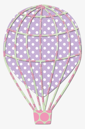 Hot Air Balloon Clip Art Embellishment - Balloons Png Scrapbooking #1276655
