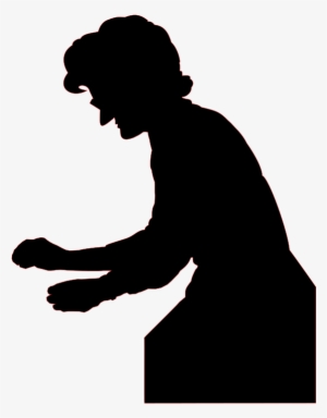 Daphne Oram Silhouette - Scalable Vector Graphics #1276740