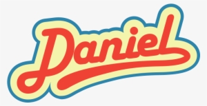 Daniel Retro Name Sign Png - Daniel Name Png #1277141