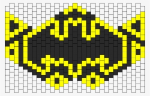 Batman Mask Bead Pattern - Circle #1277783