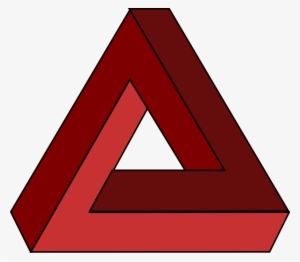 Triangle Clipart Red - Парадокс Png #1277849