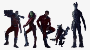 Guardians Of The Galaxy Full Team - Guardians Of The Galaxy Png #1277920