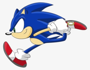 Transparent Snow Falling Gif Download - Sonic The Hedgehog Running #1277979