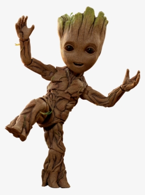 Hot Toys Groot Life - Groot Guardians Of The Galaxy #1277982