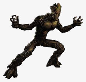 Guardian Groot Portrait Art - Guardians Of The Galaxy Groot Render #1278068