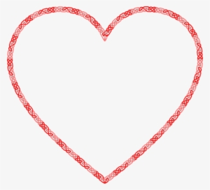 Vector Clip Art Of Decorative Heart Shape - Clipart De Coração #1278677