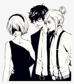 Begaria On Twitter - Persona 5 Nier Automata #1278821