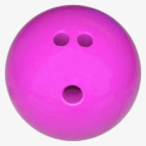 Pink Bowling Ball - Bowling Balls And Pins Purple #1278915