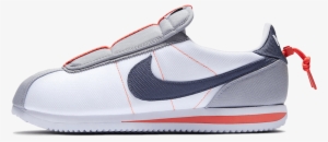 Cortez Kenny Iv X Kendrick Lamar White / Blue / Grey - Nike X Kendrick Lamar Mens Cortez Basic Slip #1279152