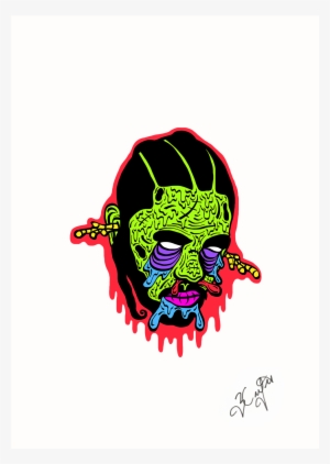 Zombie Kendrick Lamar A3 Print - Kendrick Lamar #1279216