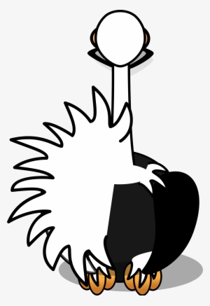 This Free Icons Png Design Of Ostrich Back #1279267