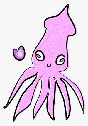 This Free Icons Png Design Of Loving Squid #1279802