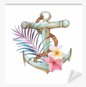 Hand-drawn Watercolor Illustration Of The Tropical - Tropical Objects #1279894