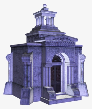 Spooky Mausoleum Clipart Png - Chapel #1279950