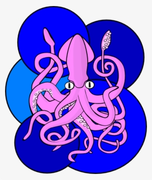 Squid Clip Art And Stock Illustrations - Vampire Squid Goldman #1280338