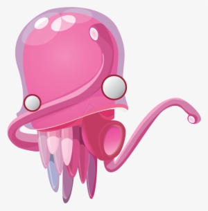 Pink-squid - Cartoon #1280386 Pink-squid - Cartoon #1280386