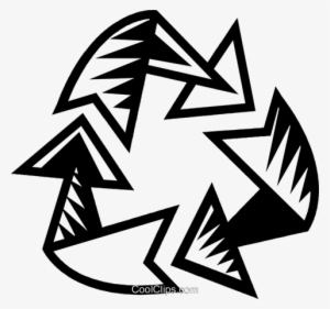 Recycle Symbol Royalty Free Vector Clip Art Illustration - Illustration #1280662