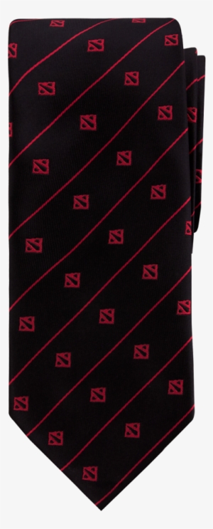 Dota 2 Jacquard Skinny Neck Tie - Necktie #1280679