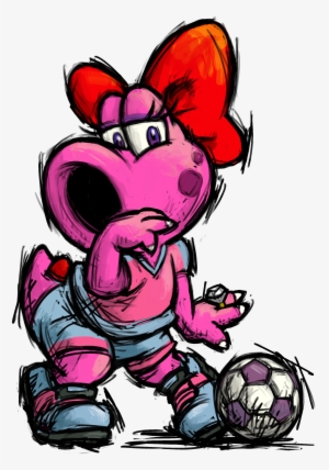 Mario Strikers Charged - Mario Strikers Charged Birdo #1281333