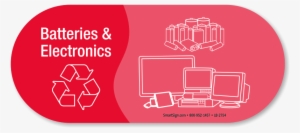 Zoom, Price, Buy - Recycling Batteries Symbols #1281377