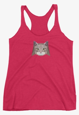 Color-me Cat 'siberian' Women's - Laid To Rest Tank - Soft Triblend Women's Tank - Multiple #1281607