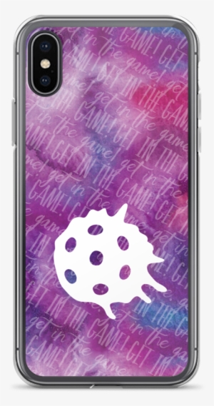 Splash Watercolor Pickleball Iphone X Case - Mobile Phone #1281669