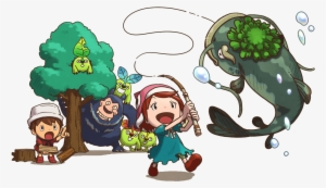 Fishing - Png - Fantasy Life Character Art #1282389