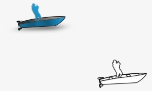 This Free Icons Png Design Of Man In Boat Fishing #1282636