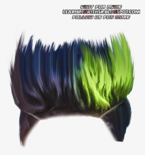 Joker Hair Png Download For Man - Grass #1282963