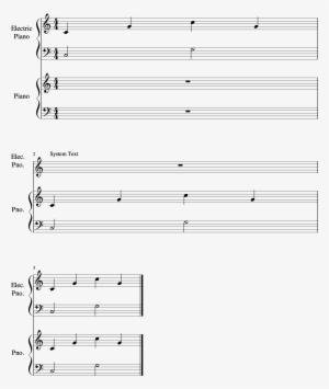 Empty Stave With System Text Appears If Hidden Empty - Diagram #1283017
