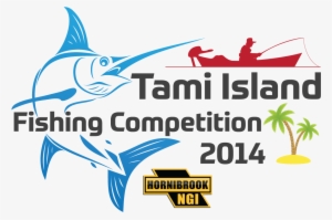 Tami Island Annual Fishing Competition - Dizzy Marlin Fish Decal Wall Art Sticker Home All Colors #1283098