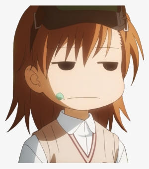 50 Years Of Anime&quot - Certain Magical Index Misaka Face #1283327