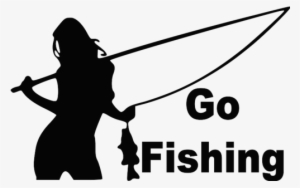 Gone Fishing Png - Go Fishing Car Sticker #1283328