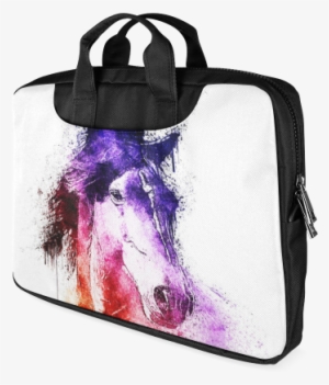 Watercolor Horse Macbook Air 11"（twin - Artsadd Custom Creative Psychedelic Rainbow Spiral #1283497