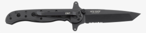 10ksf Tanto Black With Triple Point™ Serrations Stainless - Knife #1283588