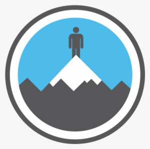 I Didn't Exactly Climb Mount - Mountain Climbing Icon Png #1283863