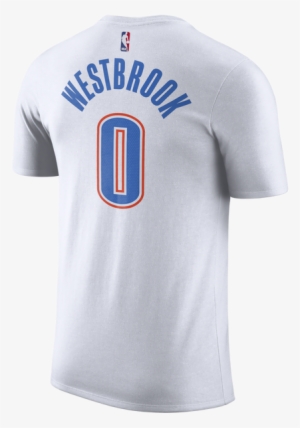 Oklahoma City Thunder Russell Westbrook Nike Association - Paul George Okc Jersey #1284077