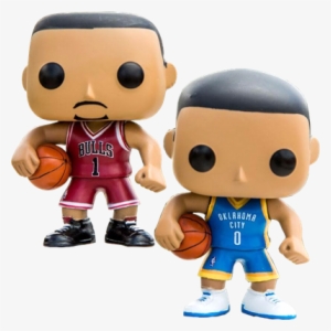 Sports Derrick Rose Vs Russell Westbrook Icon - Russell Westbrook Funko Pop #1284305