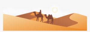 Vector Desert Safaris 1200*1200 Transprent Png Free - Transparent Desert Landscape Cartoon #1284630